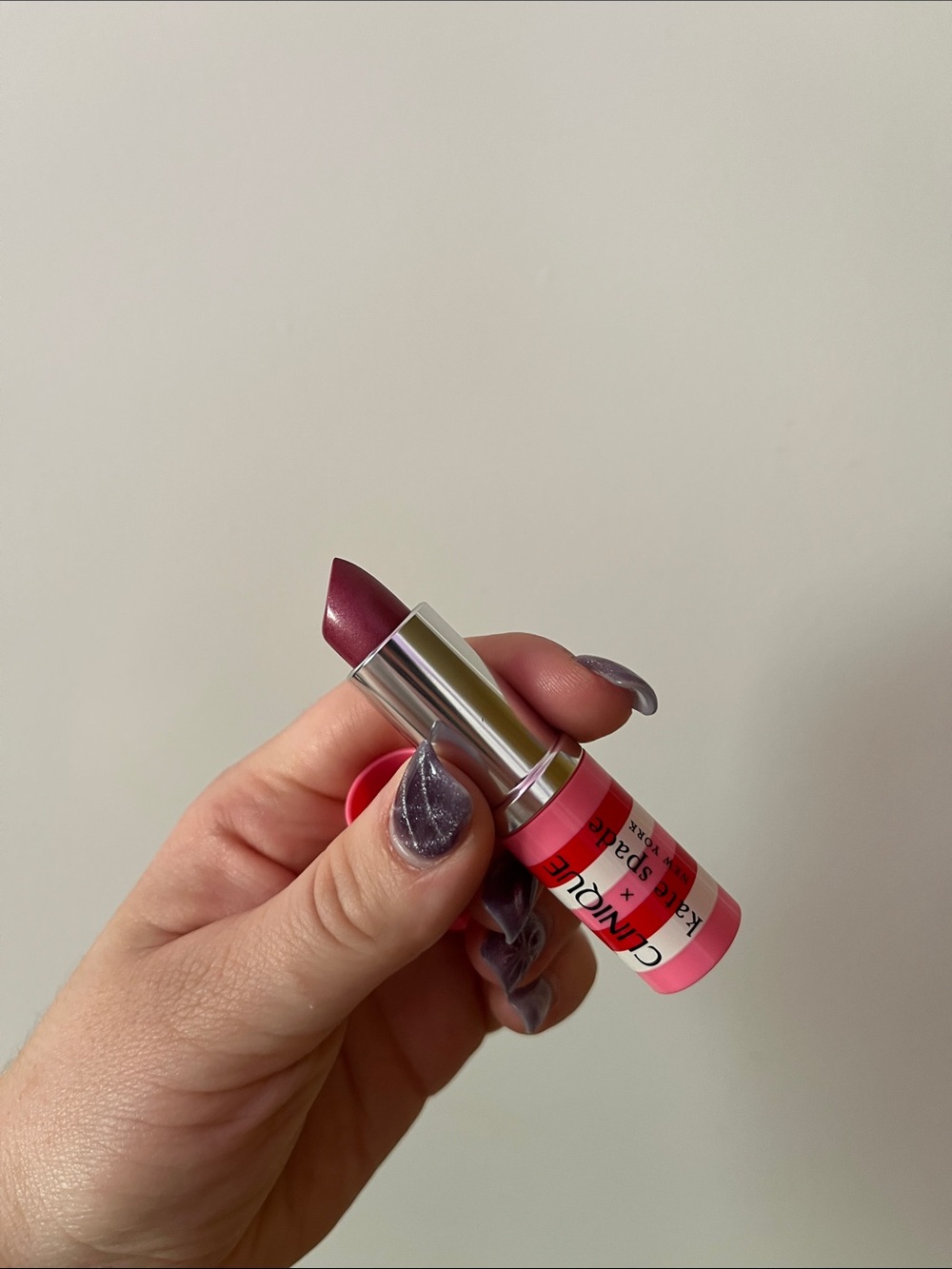 Clinique x Kate Spade New York Lip Colour + Primer Lipstick "Love Pop"
